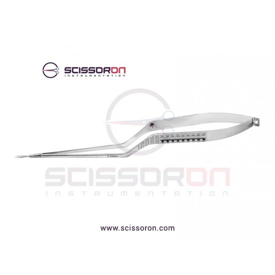 Yasargil Microsurgical Bayonet Scissor Straight Delicate Blade