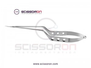 Beimer Micro Scissors Straight Blades