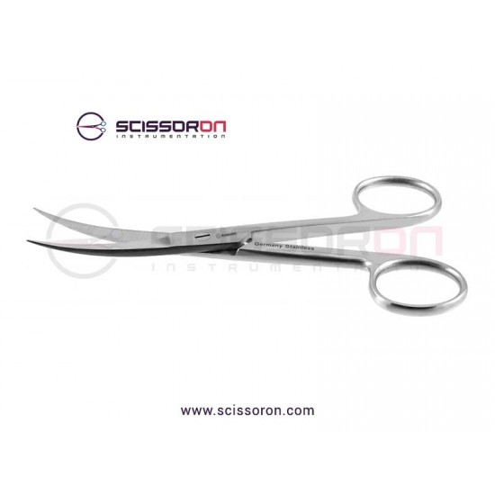 Operating Scissor Curved  Blade - Sharp Ends