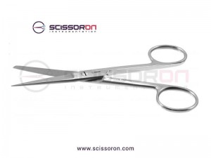 Operating Scissor - Straight Blades Sharp-Blunt Ends
