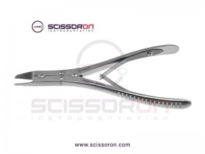 Ruskin-Roland Bone Cutting Shear Straight Jaws Ruskin-Roland Bone Cutting Shear Straight Jaws