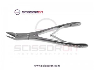 Ruskin-Roland Bone Cutting Shear Curved Jaws Ruskin-Roland Bone Cutting Shear Curved Jaws