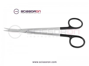 Kelly Dissecting Scissor Supercut Curved Blades