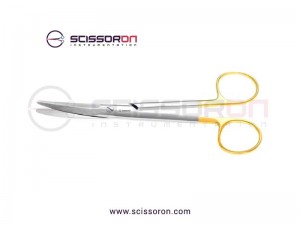 Iris Scissor TC 11.5cm Curved Dissecting Delicate Tissues Suture