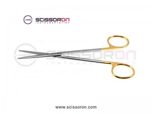 Metzenbaum Dissecting Scissor Straight Delicate TC Blades