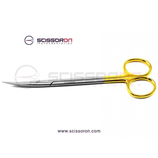 Kelly Dissecting Scissor TC Curved Blades