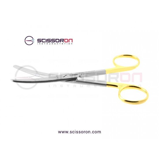 Operating Scissor Curved TC Blades - Blunt Ends