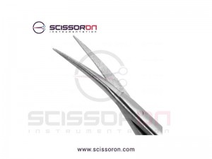 Yasargil Microsurgical Bayonet Scissor Curved Blade Yasargil Microsurgical Bayonet Scissor Curved Blade