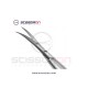 Yasargil Microsurgical Scissor Straight Serrated Blades