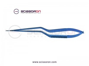 Yasargil Microsurgical Scissor Bayonet Shape Titanium Yasargil Microsurgical Scissor Bayonet Shape Titanium