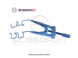 Brown Triple Post Lid Speculum Titanium Brown Triple Post Lid Speculum Titanium