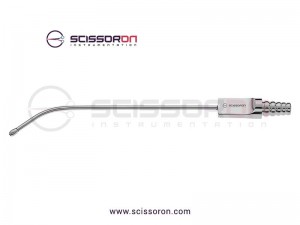 Sinus Suction Tubes Slightly Curved Tube Sinus Suction Tubes Slightly Curved Tube