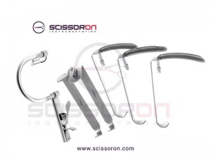 Davis-Boyle Mouth Gag Adult Right Complete Set