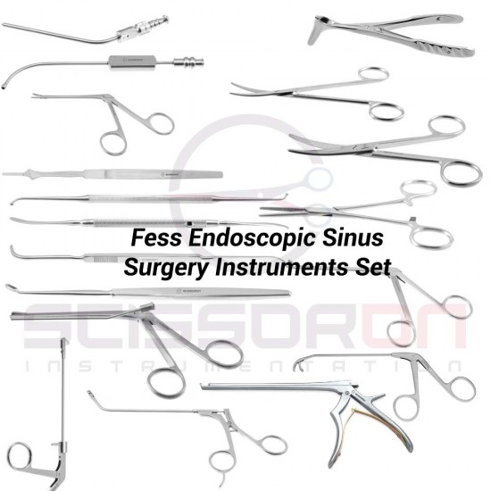 Fess Endoscopic Sinus Surgery Instruments Set