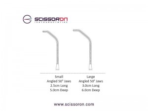 Reynolds Anastomosis Clamp 50D Angled Jaws Reynolds Anastomosis Clamp 50D Angled Jaws