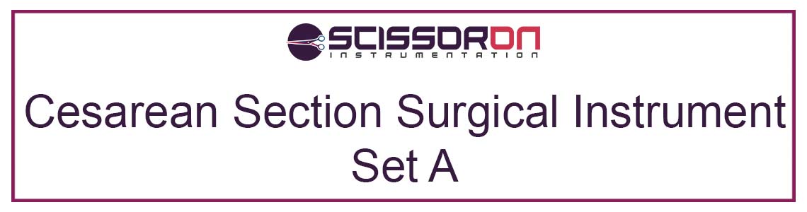 Cesarean Section Surgical Instrument Set A