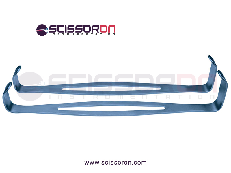 Army-Navy-retractor,-8-1-4'',double-ended-Titanium