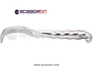 Harrington-splanchnic-retractor,-10'',2-3-4''long-x-1''wide-blade,-lamb-handle_01