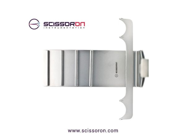 Saldanha Abdominal Retractor 2x2 Sharp Prongs_AA06-0407-23(01)