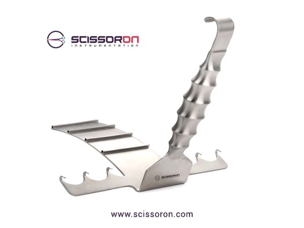 Saldanha Abdominal Retractor 3x3 Sharp Prongs_AA06-0406-23 Saldanha Abdominal Retractor 3x3 Sharp Prongs_AA06-0406-23