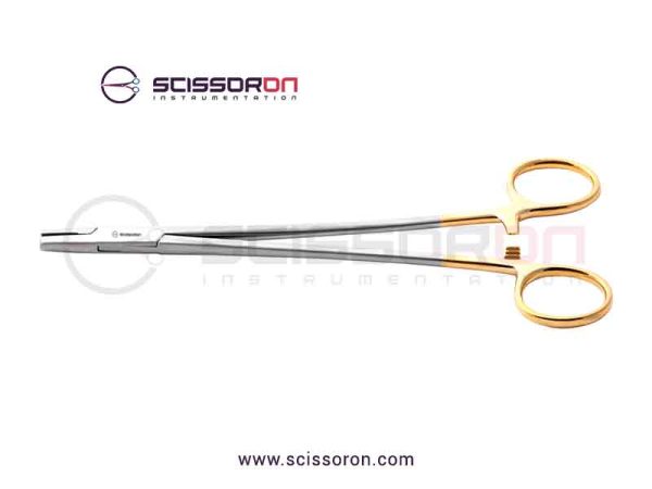 Sternal wire twister, 8in serrated TC jaw