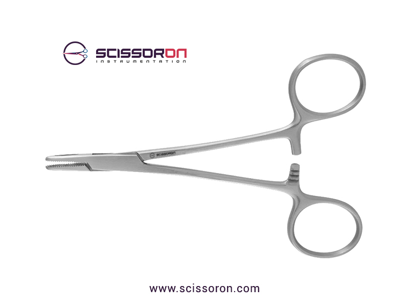 Collier Needle Holder Grooved Jaws