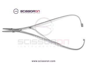 Mathieu-needle-holder,-8in-serrated-jaws-02