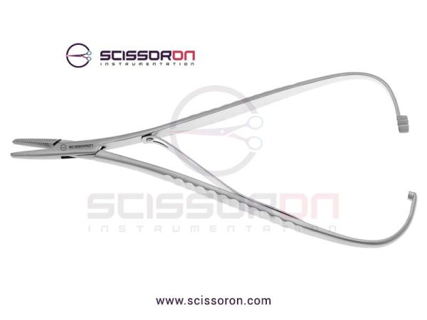 Mathieu-needle-holder,-8in-serrated-jaws-02