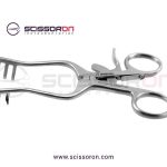 Weitlaner self-retaining retractor 2x3 Sharp End