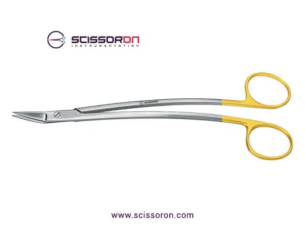 Dean Gum Scissor S Shaped One Toothed Cutting Edge TC Dean Gum Scissor S Shaped One Toothed Cutting Edge TC