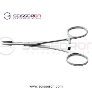 Olsen-Hegar needle holder and suture_13cm_scissor_smooth_jaw