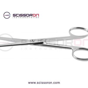 Operating scissors, 5'',curved blades, blunt tips_02