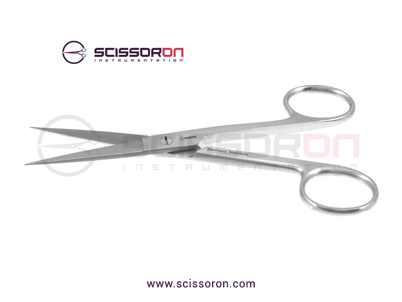 Operating scissors, 5'',sharp blades, blunt tips_02