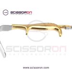 Tebbetts-style breast retractor Smooth end, with fiberoptics and suction_01