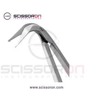 Yasargil Circumflex Scissor_Bayonet Flat Handle Downward 125D Ball Pointed Blades