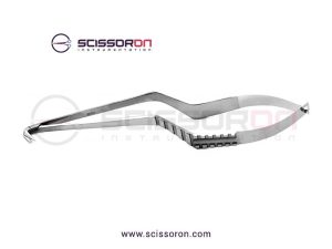 Yasargil Circumflex Scissor_Bayonet Flat Handle Downward 125D Blade