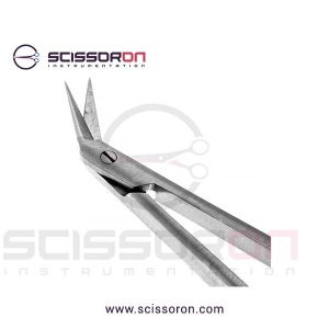 Yasargil Circumflex Scissor_Bayonet Flat Handle Downward 45D Blades