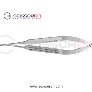 Yasargil-Millesi icrosurgical Scissor_Flat Handle Micro Serration Straight Blade