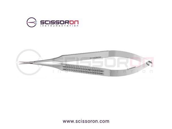 Yasargil-Millesi icrosurgical Scissor_Flat Handle Micro Serration Straight Blade