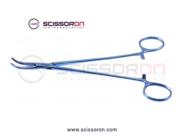 Adson hemostatic forcepsCurved_Titanium01