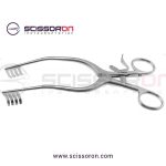 Adson self-retaining cerebellar retractorCurved_01