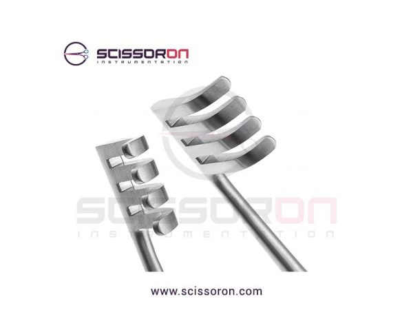 Adson self-retaining cerebellar retractorCurved_02
