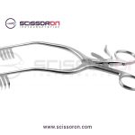 Adson self-retaining cerebellar retractorCurved_03