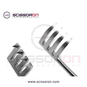 Adson self-retaining cerebellar retractorCurved_04