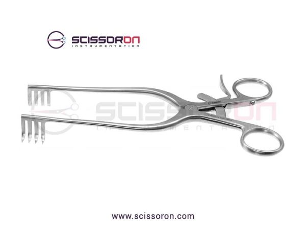 Adson self-retaining cerebellar retractorStraight_02