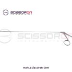 Kleinsasser micro laryngeal alligator forcepsCurvedLeft_01