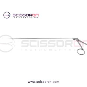 Kleinsasser micro laryngeal alligator forcepsCurvedLeft_01