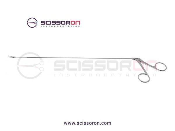 Kleinsasser micro laryngeal alligator forcepsCurvedLeft_01