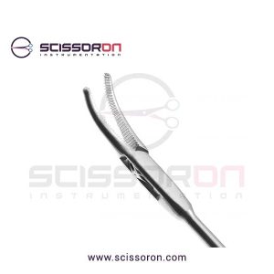 Kleinsasser micro laryngeal alligator forcepsCurvedLeft_02