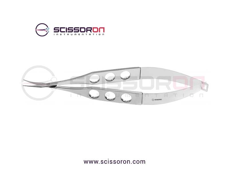 Tibolt Punctal Scissor 9.0mm Curved Blades